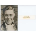 Ernest Harvey Bromley, Victoria, Western Australia & Australia, 1929-1939. Ink signature of