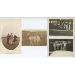 Herbert Sutcliffe. Yorkshire & England 1919-1945. Four original candid photographs originally from