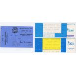 Australia v England 1980-1983. Three official match tickets for Ashes Tests. Admission to Members'
