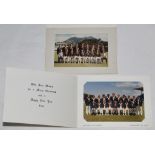 England tours to West Indies 1973/74 and Australia and New Zealand 1982/84. Two official Christmas