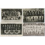 West Indies team postcards. Two mono real photograph postcards, one of the rarer England and West