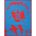 Robert Stanley, American (1932-1997) Silkscreen in 2 colors "Ringo Starr". Numbered 63/95, signed