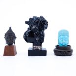 Collection Of Three (3) Miniature Busts.