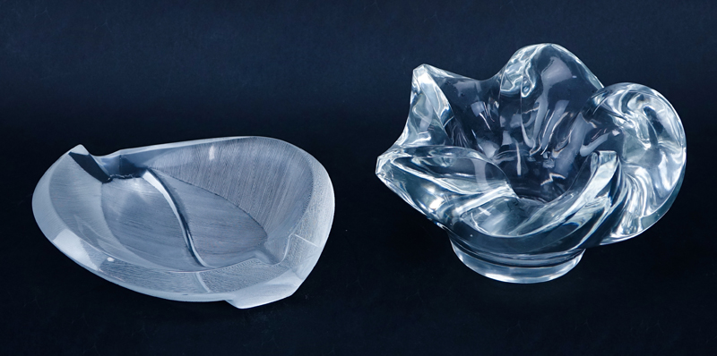 Collection of Lalique, Steuben and Baccarat Crystal Table Top Items - Image 3 of 6