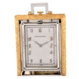 Vintage Art Deco Circa 1911-1935 Vacheron Constantin and Verger Freres, Paris 18 Karat Yellow and W