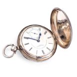 Circa 1901 John Forrest London, Chronometer to the Admiralty, Chased Sterling Silver Pocket Watch w