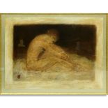 Roy Fairchild-Woodard, British (born 1953) Aquatint "Resting" Signed, Title, and Numbered 145/385 o