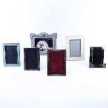 Collection of Six (6) frames. Various sizes. Unsigned. Wear or good condition. Largest measures 8"