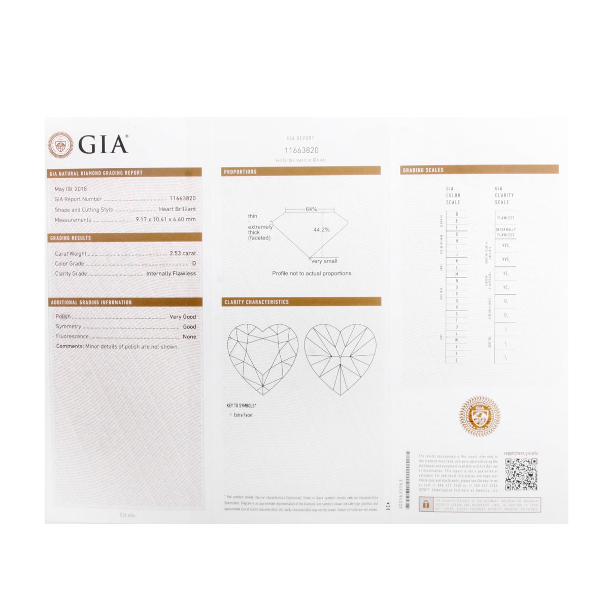 GIA Certified 2.53 Carat Diamond Engagement Ring - Image 7 of 8