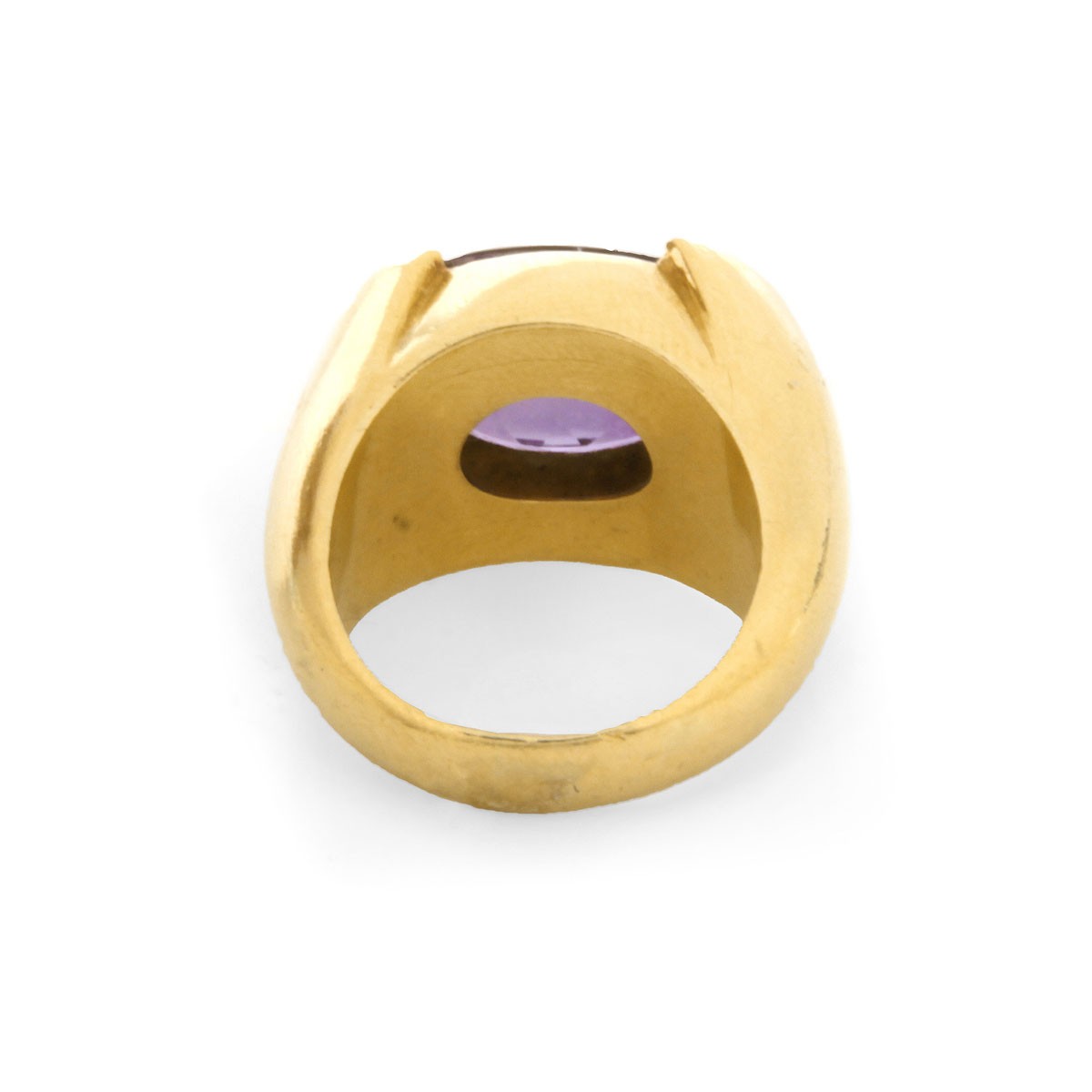 Vintage Amethyst and 18K Ring - Image 4 of 6