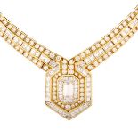 GIA Certified 29.0 Carat Diamond Necklace