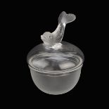 Lalique Fish Covered Vanity Box