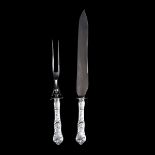 Reed and Barton Sterling Silver Handle Carving Set