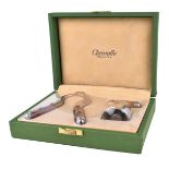 Christofle Silver Plate 2 Piece Champagne Set