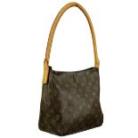 Louis Vuitton Brown Monogram Looping MM Bag