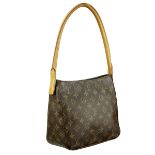 Louis Vuitton Brown Monogram Looping MM Bag