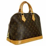 Louis Vuitton Brown Canvas Monogram Alma PM