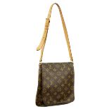 Louis Vuitton Brown Canvas Monogram Musette Salsa