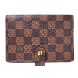 Louis Vuitton Brown Damier Ebene Agenda Cover PM