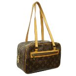 Louis Vuitton Brown Canvas Monogram Cite MM Bag