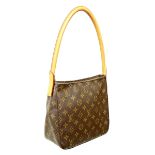 Louis Vuitton Brown Canvas Monogram Looping MM