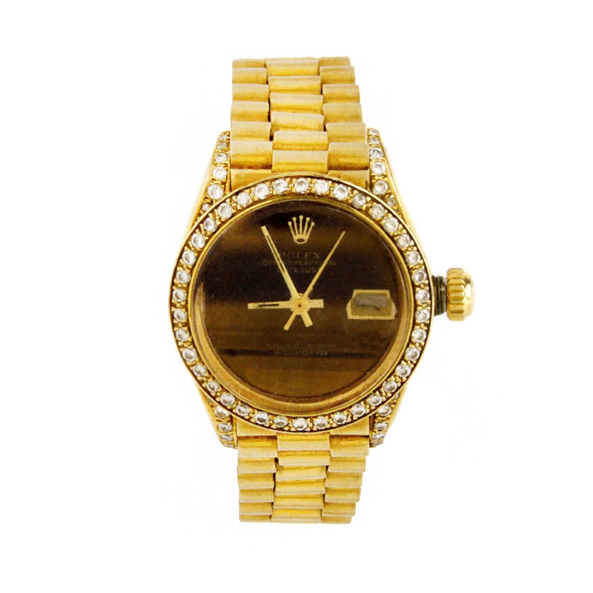 Lady's Vintage Rolex 18K Presidential Date-Just