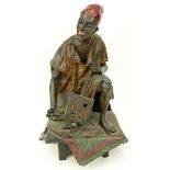 19th Century Orientalist French Polychrome Spelter