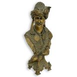 Antique Orientalist French Spelter Sculpture