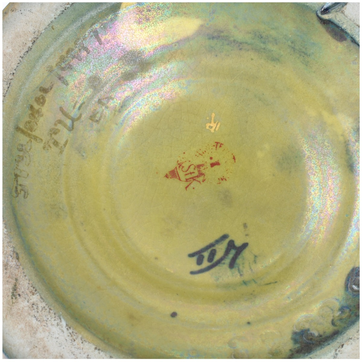Turn Teplitz Amphora Gres Bijou Pottery Vase - Image 5 of 5