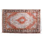 Semi Antique Persian Kashan Style Rug