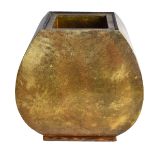 Nicholas Mongiardo Goat Skin and Bronze Planter