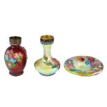 Three (3) Pc Faure Limoges Enamel Miniatures