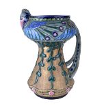 Werke Reissner Amphora Enamel Pottery Vase