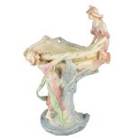 Royal Dux Amphora Art Nouveau Figural Group