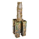 Julius Dressler Art Nouveau Faience Vase