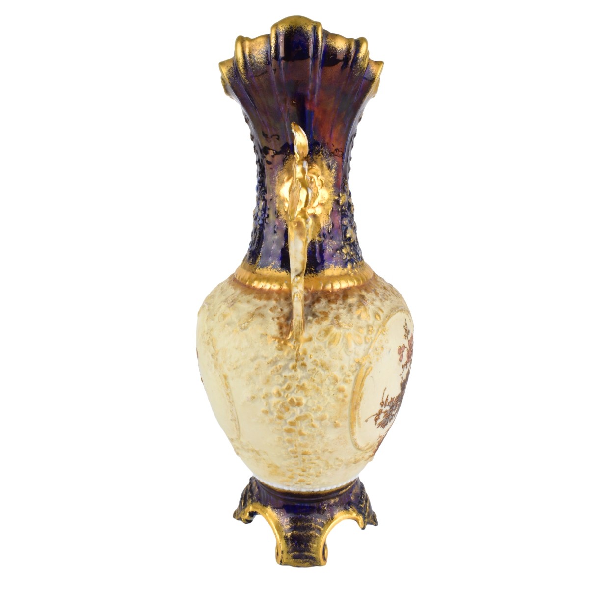 Two (2) Turn Teplitz Amphora Vases - Image 3 of 9