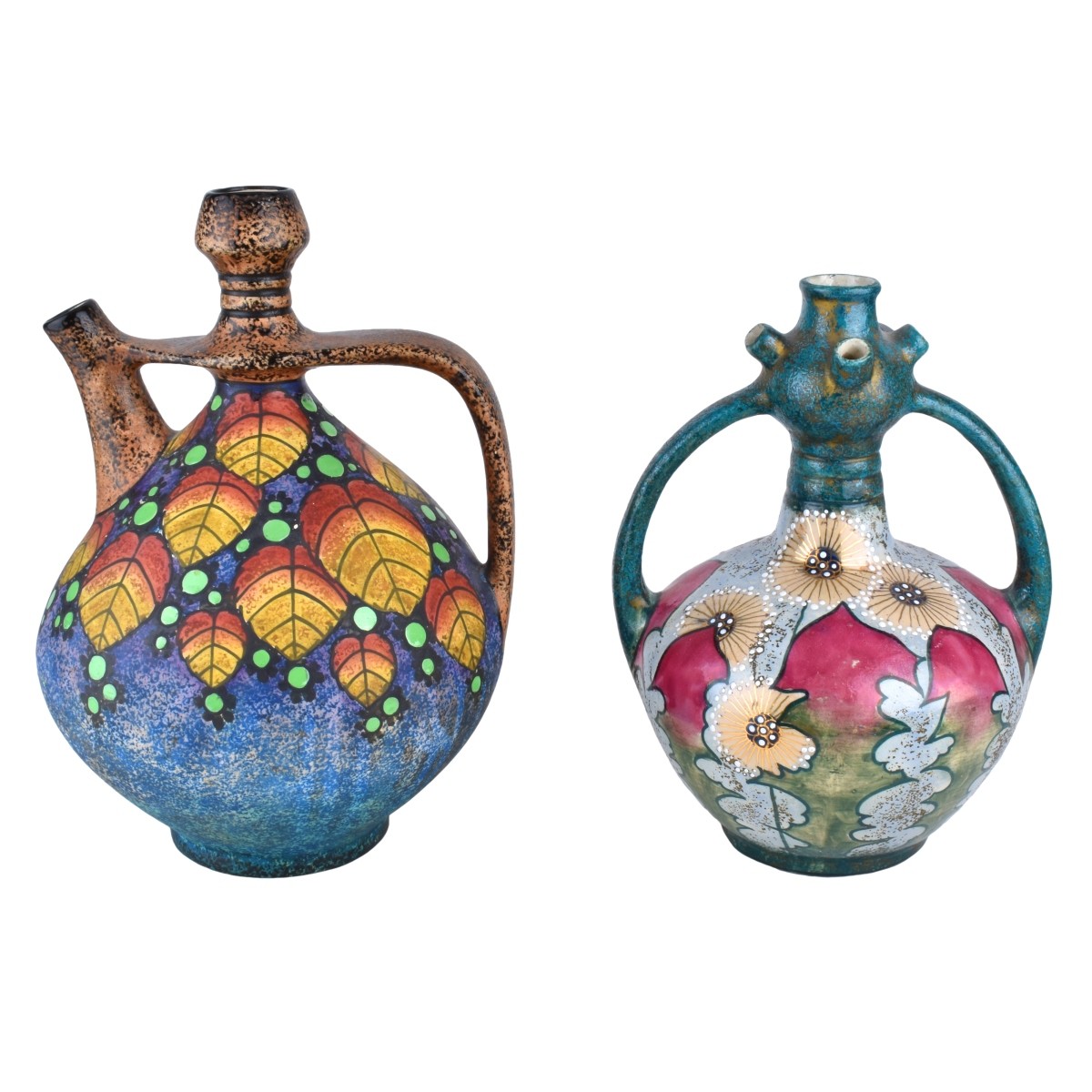 Two Piece Amphora Lot by Paul Dachsel