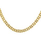 Tiffany & Co 18K Gold X Link Necklace