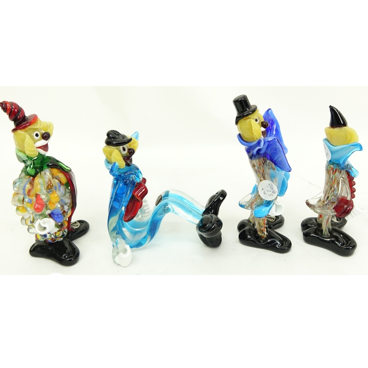 Mid Century Murano Art Glass Clown Figurines - Image 6 of 9