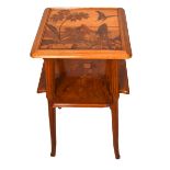 Emile Galle, French (1846-1904) Side Table