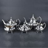 Reed & Barton "Hampton Court" Sterling Tea Set