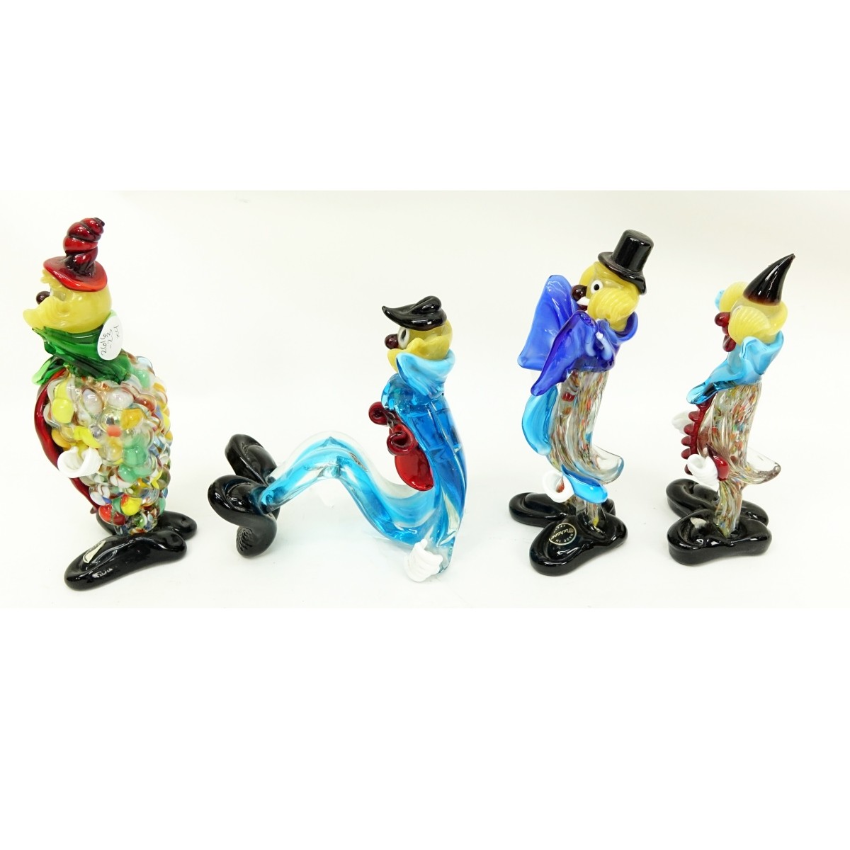 Mid Century Murano Art Glass Clown Figurines - Image 8 of 9