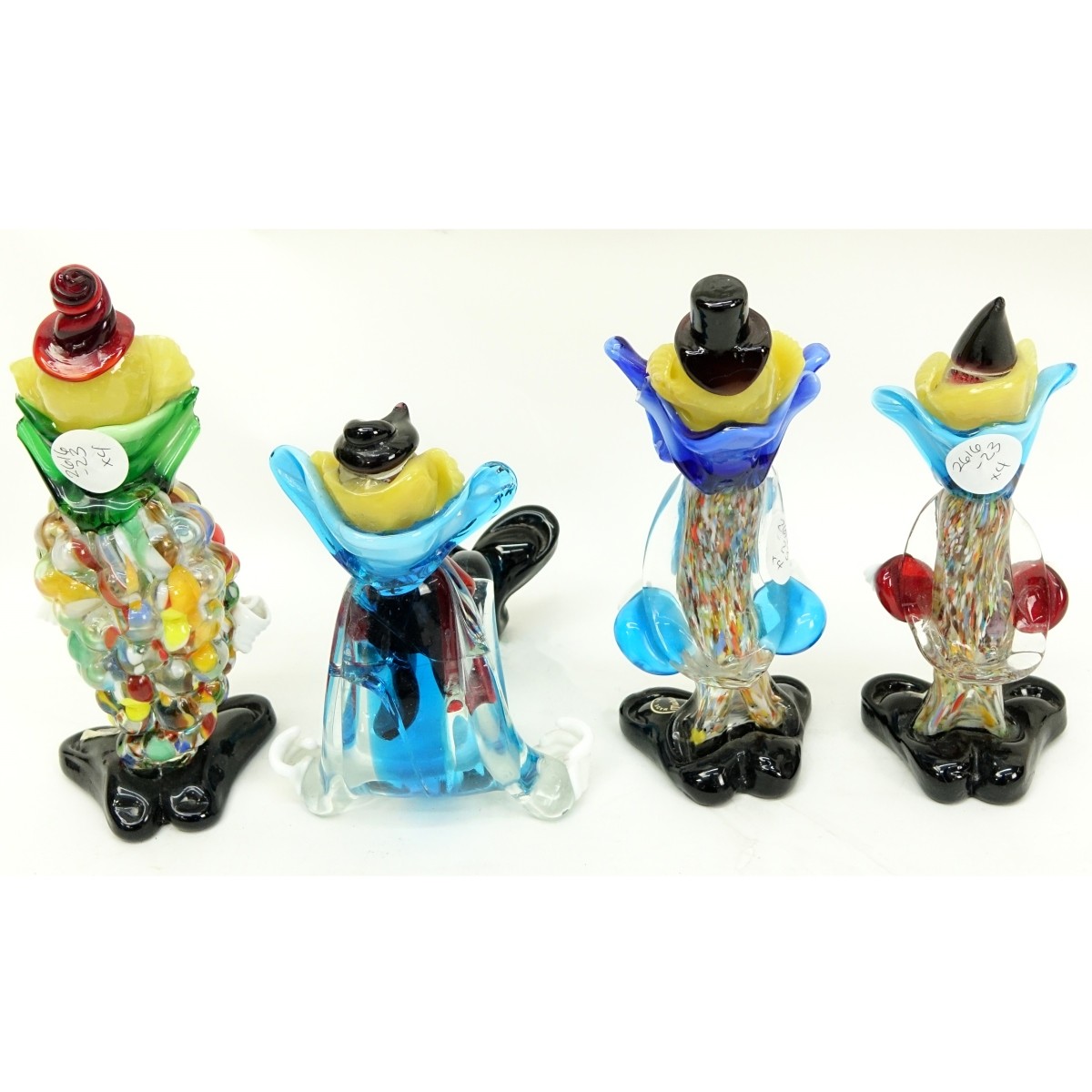 Mid Century Murano Art Glass Clown Figurines - Image 7 of 9