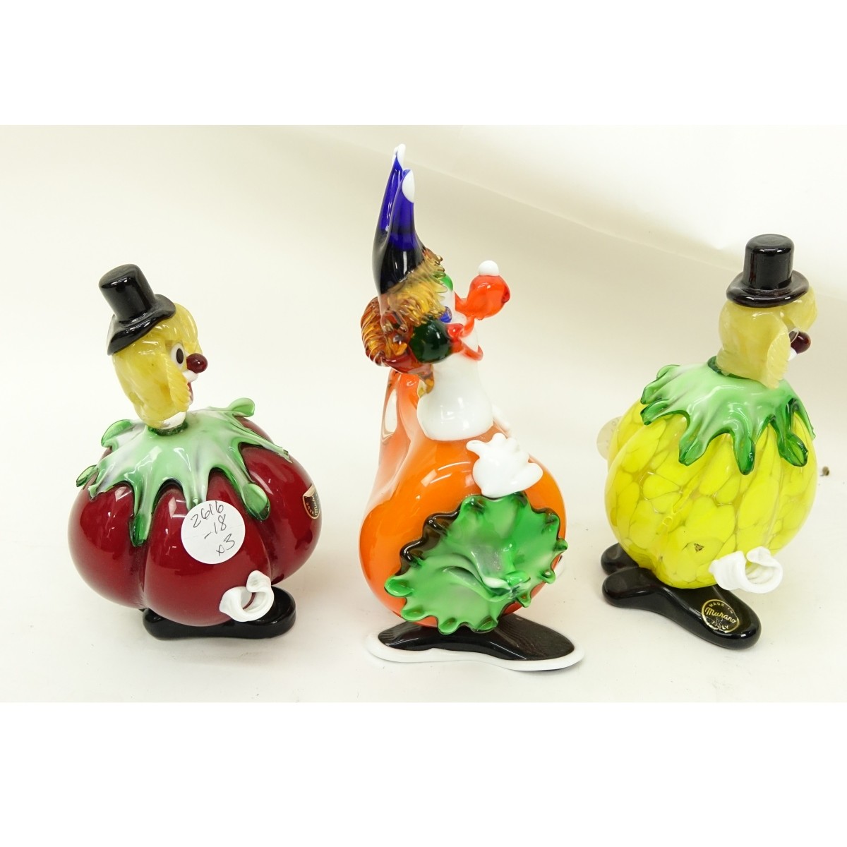 Mid Century Murano Art Glass Clown Figurines - Image 5 of 8