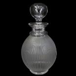 Lalique "Langeais" Crystal Decanter