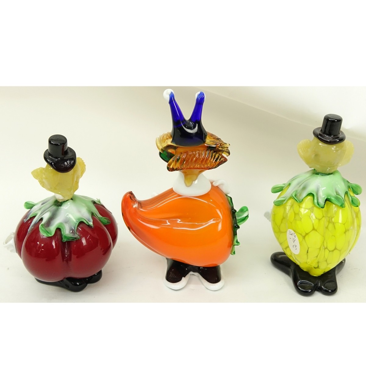 Mid Century Murano Art Glass Clown Figurines - Image 6 of 8