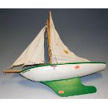 A Star Yacht model sailing boat named Northern Star,