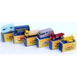 6 boxed and playworn Matchbox 175 series diecasts examples to include No.