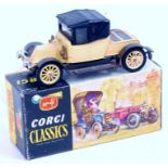 Corgi Toys 9032 1910 Renault Primrose, yellow body,