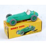 Dinky Toys, 23J, HWM Racing Car, light green body, green hubs, racing numbers 7,